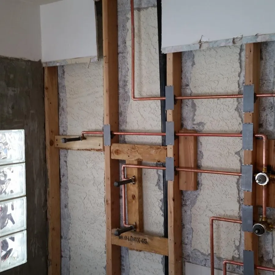 Copper pipe installation for Burst Pipe Repair in Briar Chapel